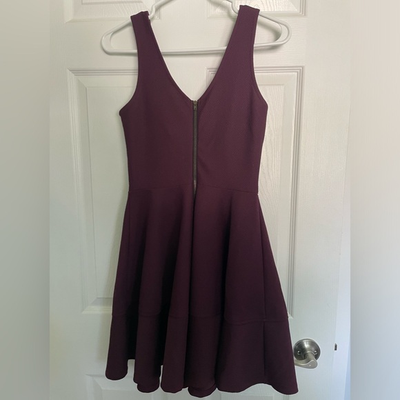 Mystic (Mendocino) Mini Purple Skater Dress (Size: Medium/Large) - Picture 2 of 6